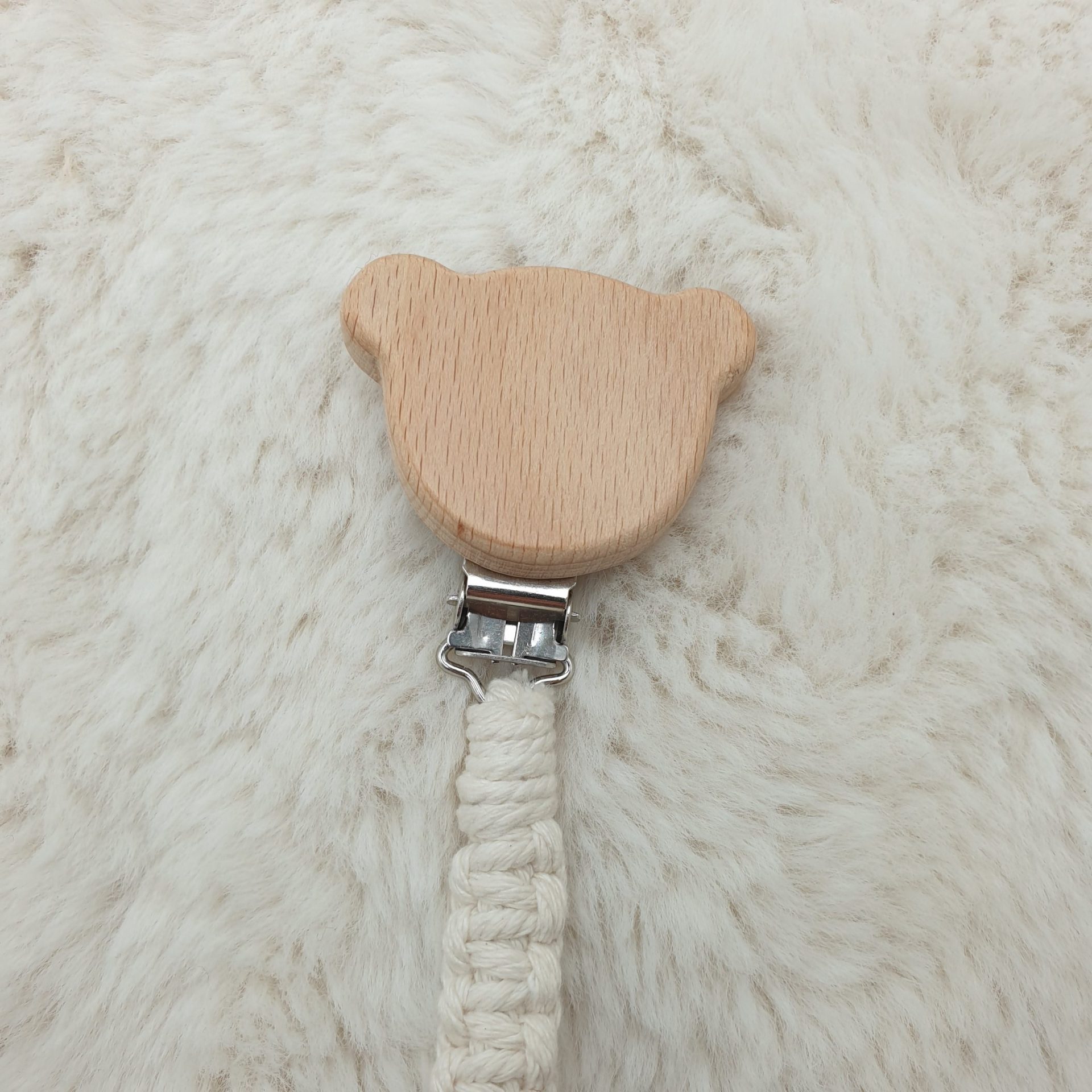 Attache Doudou - Beige & Attaches Nounours et Panda – Image 2