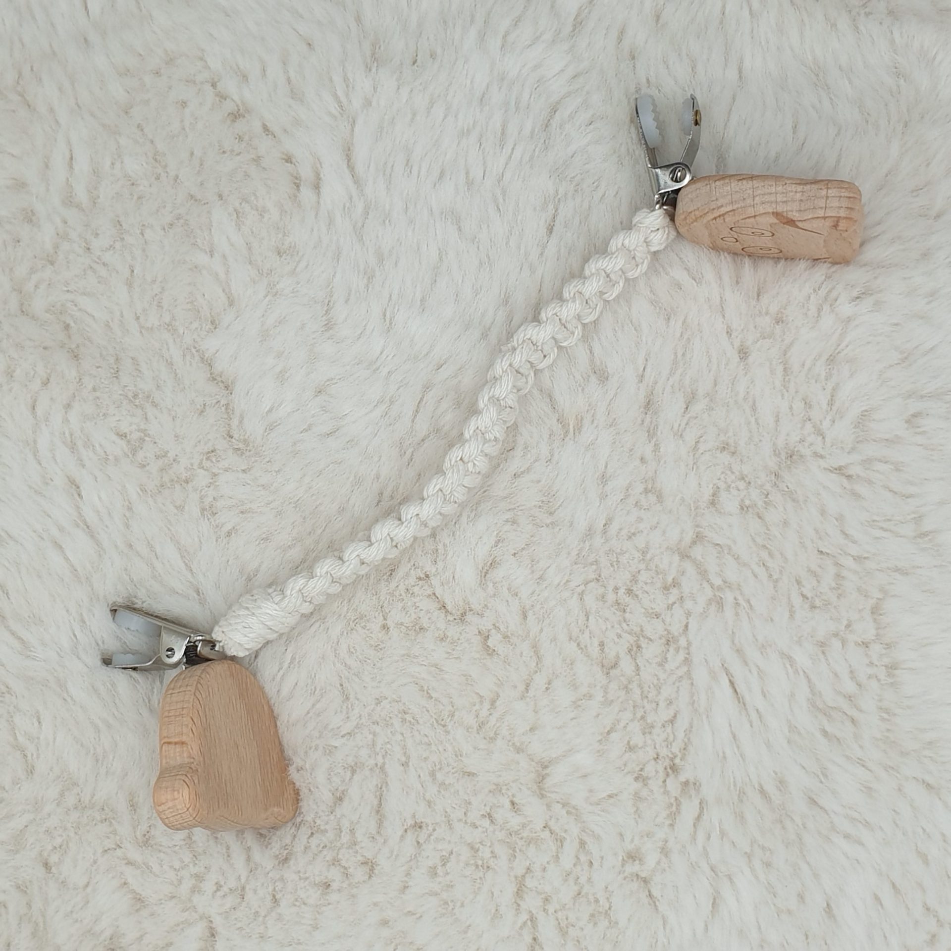 Attache Doudou - Beige & Attaches Nounours et Panda – Image 3