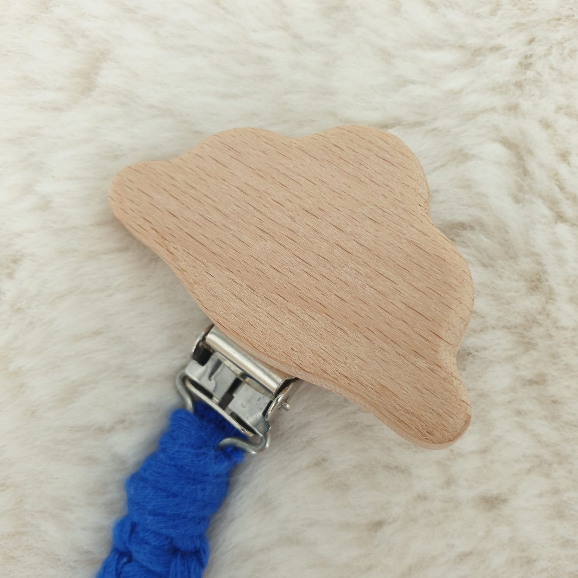 Attache Doudou - Bleu & Attache Étoile et Nuage – Image 3