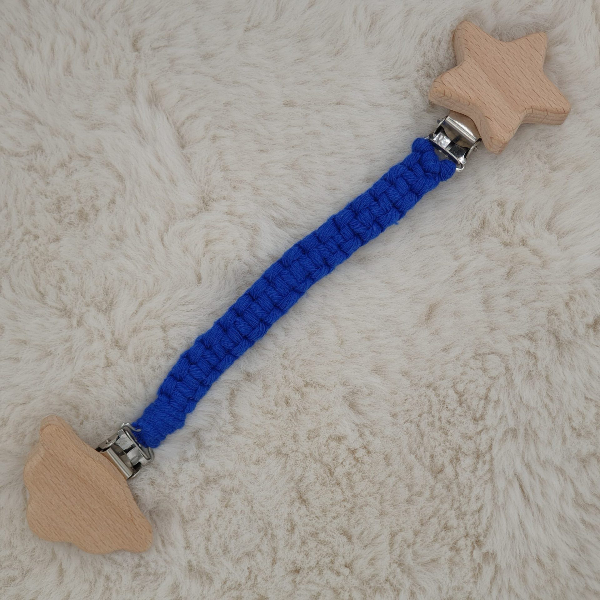 Attache Doudou - Bleu & Attache Étoile et Nuage – Image 6