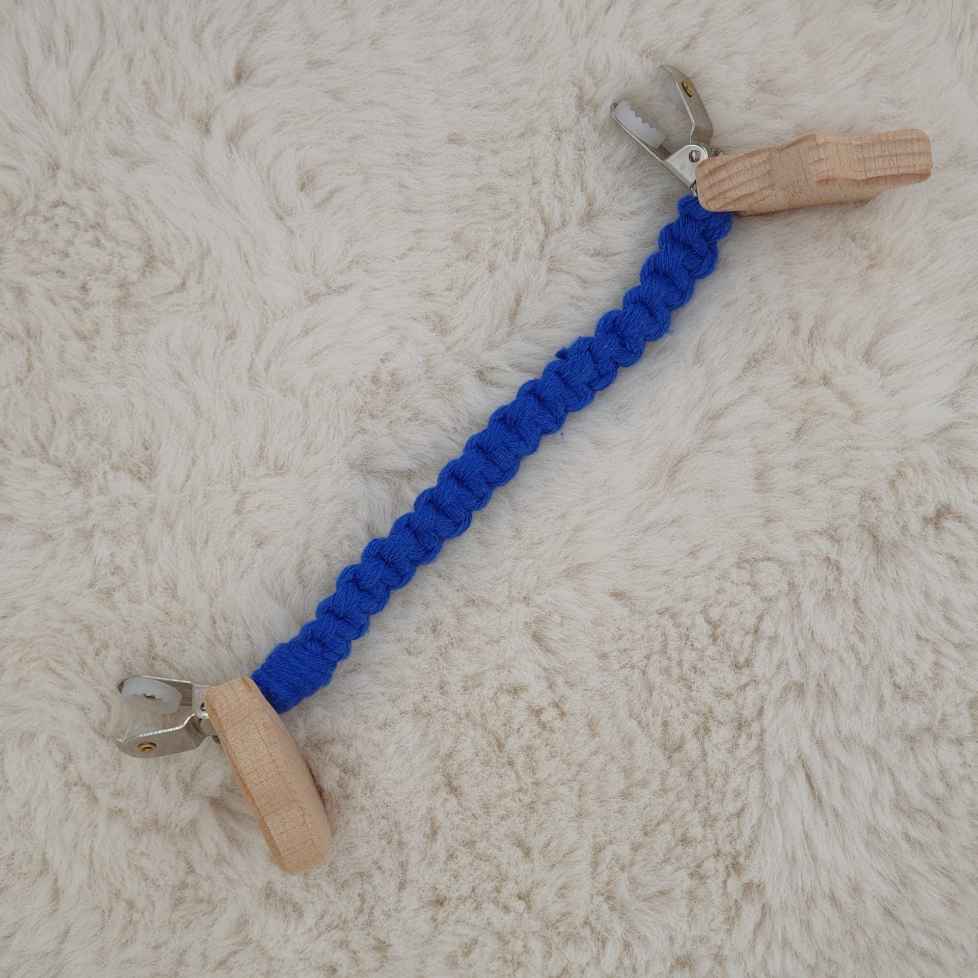 Attache Doudou - Bleu & Attache Étoile et Nuage – Image 4