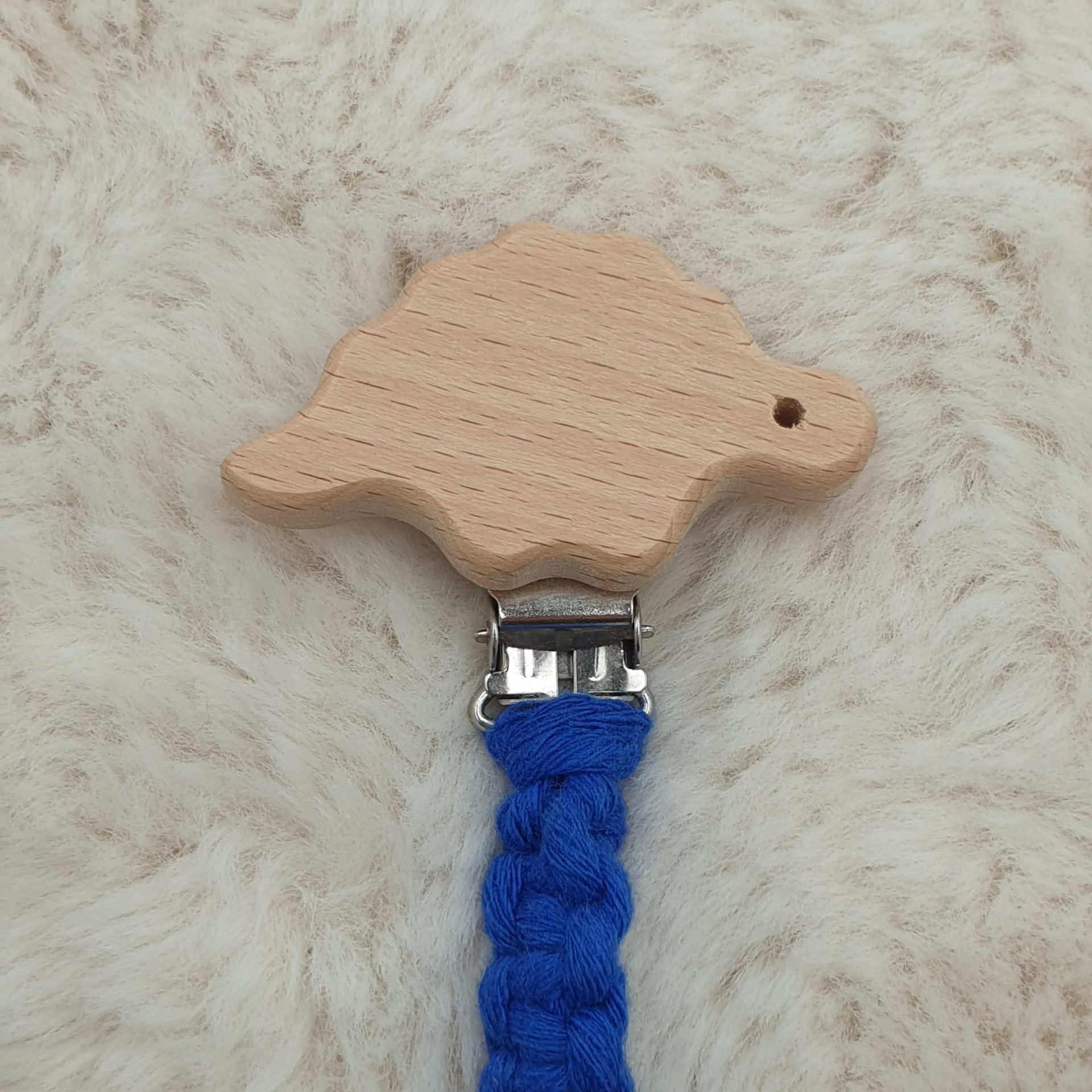 Attache Doudou - Bleu & Attaches Voiture et Nuage – Image 5