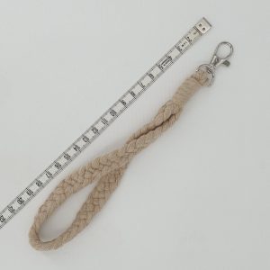 Porte-clés Dragonne – Beige Foncé